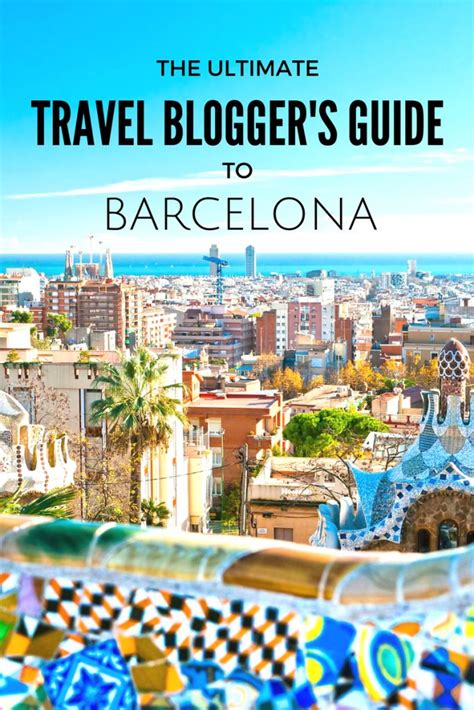 the travel blogger barcelona